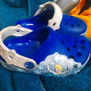 Frozen Elsa Crocs for toddlers